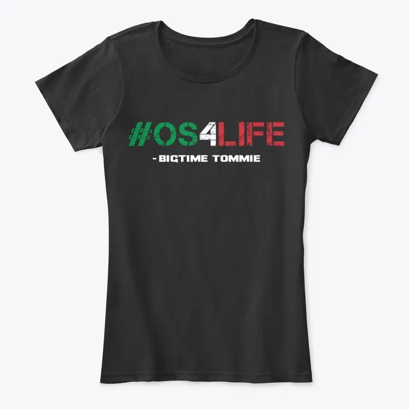 #OS4LIFE Apparel Black